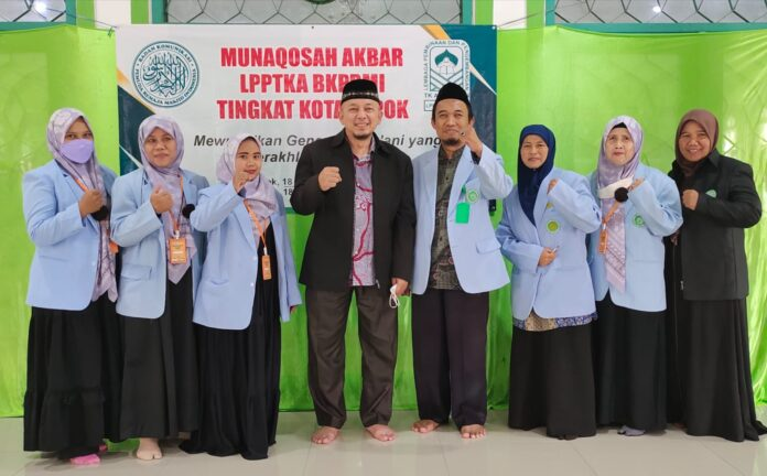 Hafid Nasir Hadiri Munaqosah Akbar LPPTKA BKPMRI Depok