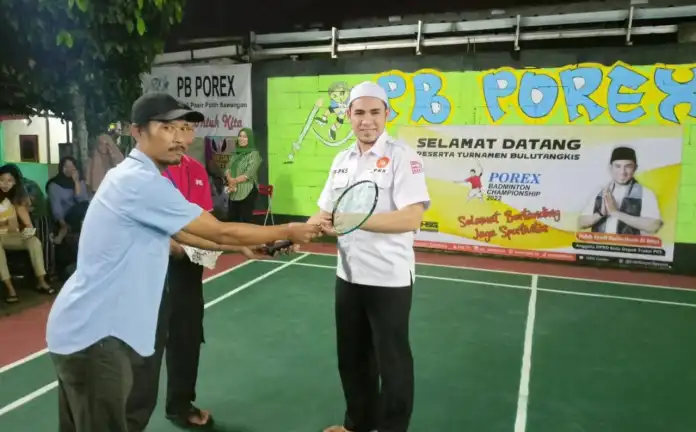 Porex Badminton Championship 2022, resmi dbuka oleh Habib Syarif Gasim