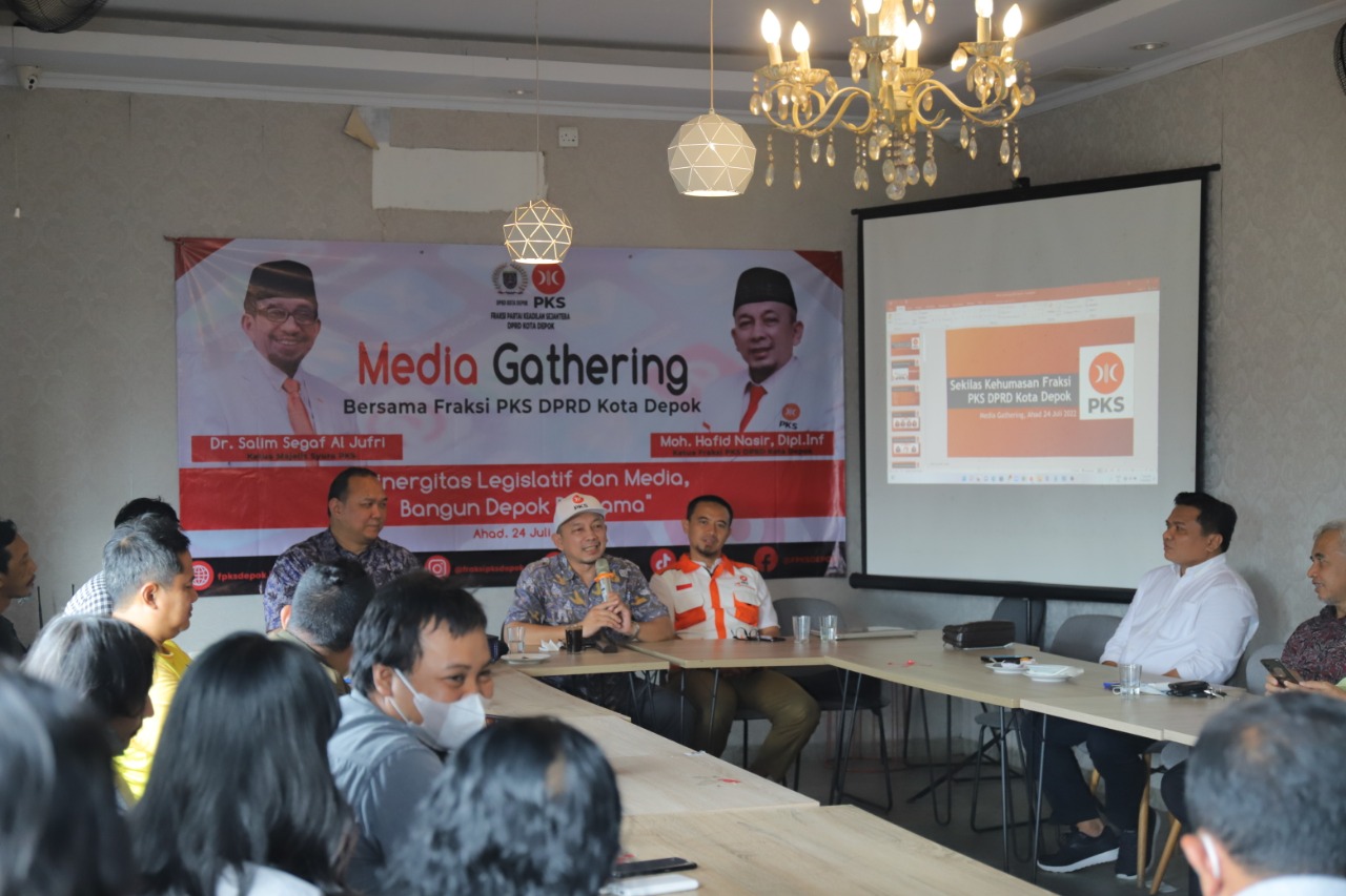 Fraksi PKS Depok Gelar Media Gathering Ajak Media untuk Siinergi dan Kolaborasi