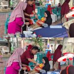 Yusufsyah Putra Membersamai Pemberian Vitamin A Gratis di Posyandu Piranha Beji